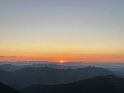 崇礼喜鹊梁日出