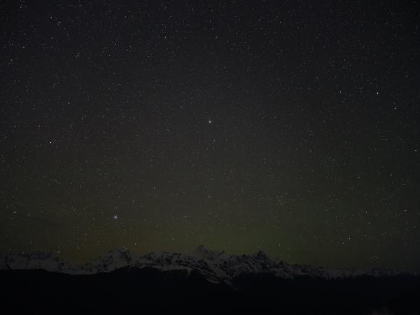 梅里雪山星空