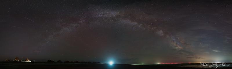 格根塔拉草原星空——全景图