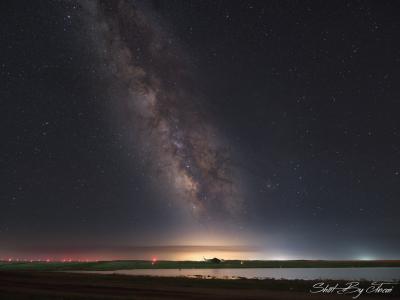 葛根塔拉草原星空——堆栈合成